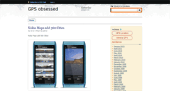 Desktop Screenshot of gpsobsessed.com